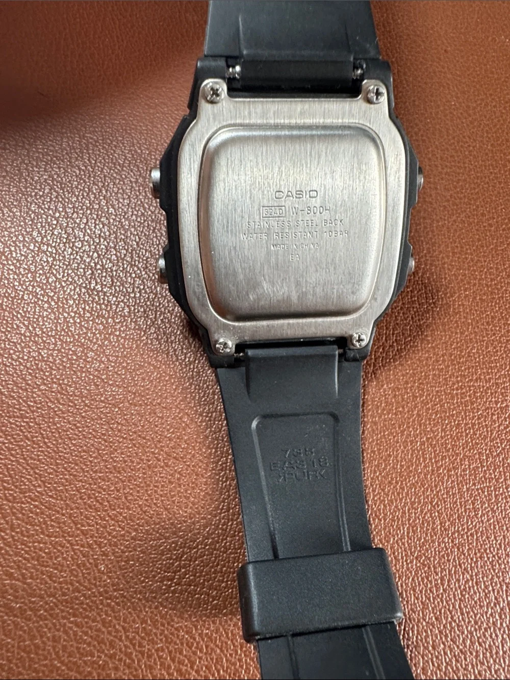 Casio Black Digital Resin Watch